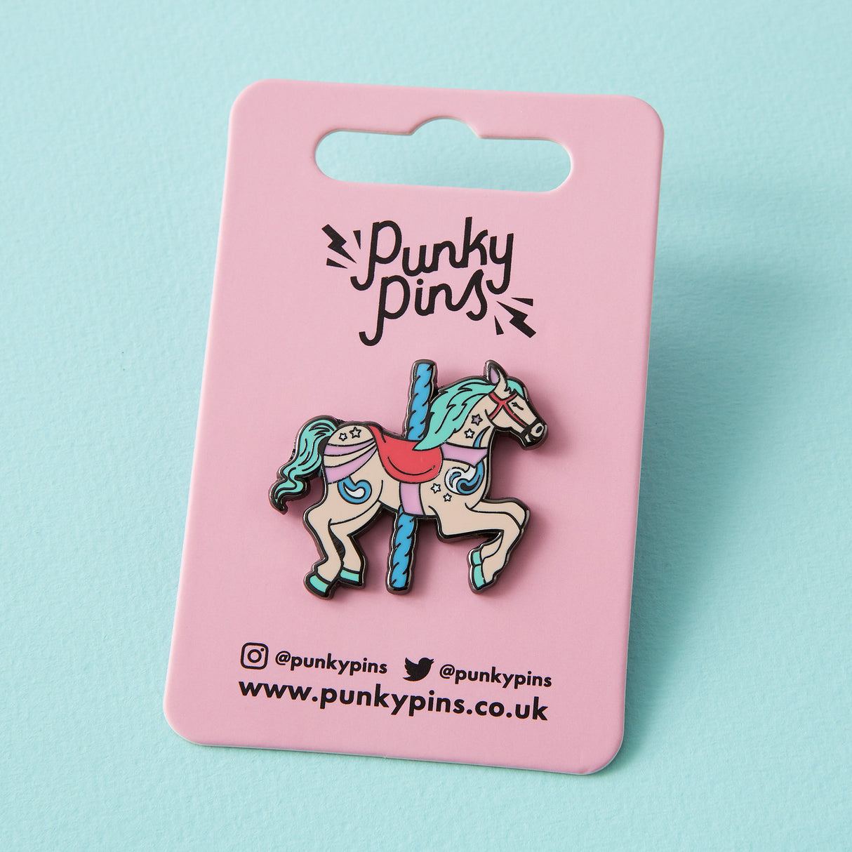 Carousel Horse Enamel Pin