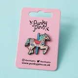 Carousel Horse Enamel Pin