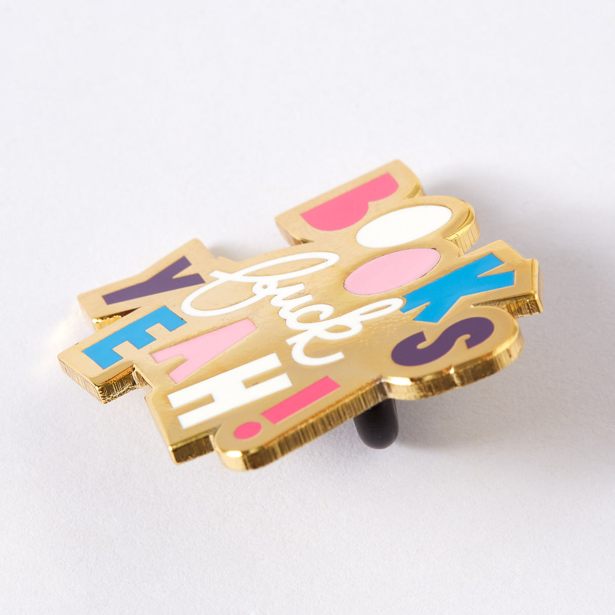 Books, F**K Yeah Enamel Pin