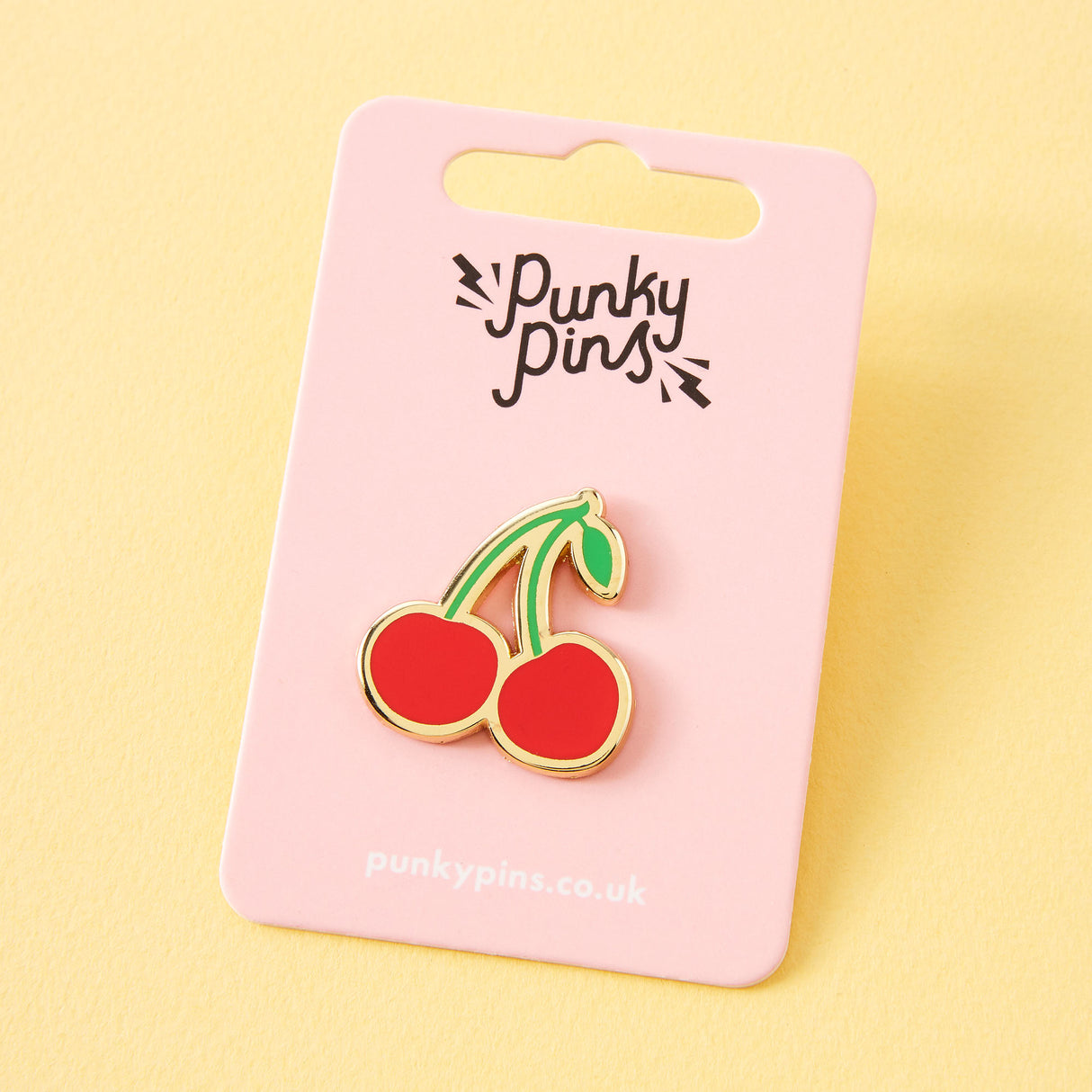 Cherry Enamel Pin