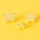 Trio of Stars Enamel Pin Set