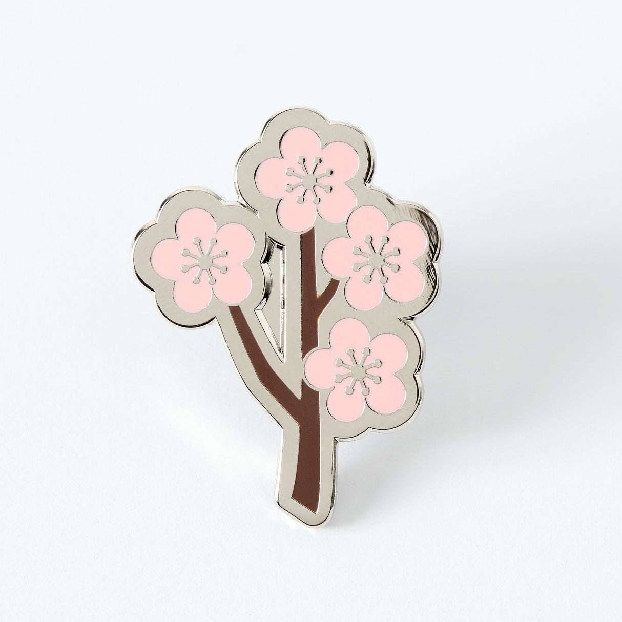 Cherry Blossom Branch Enamel Pin