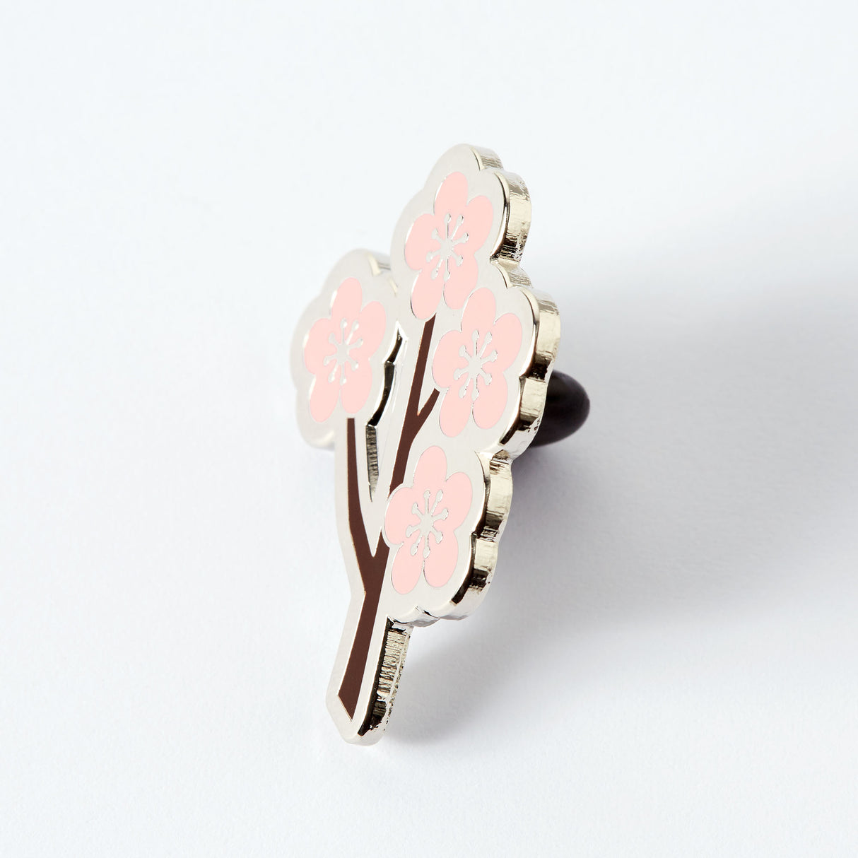 Cherry Blossom Branch Enamel Pin