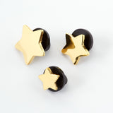 Trio of Stars Enamel Pin Set