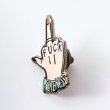 Fuck Politeness Enamel Pin