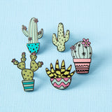 Saguaro Cactus Enamel Pin