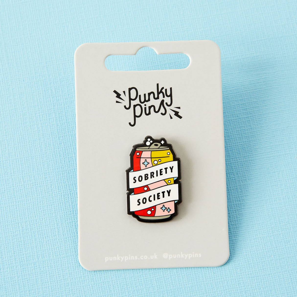 Sobriety Society Enamel Pin