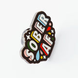 Sober AF Enamel Pin