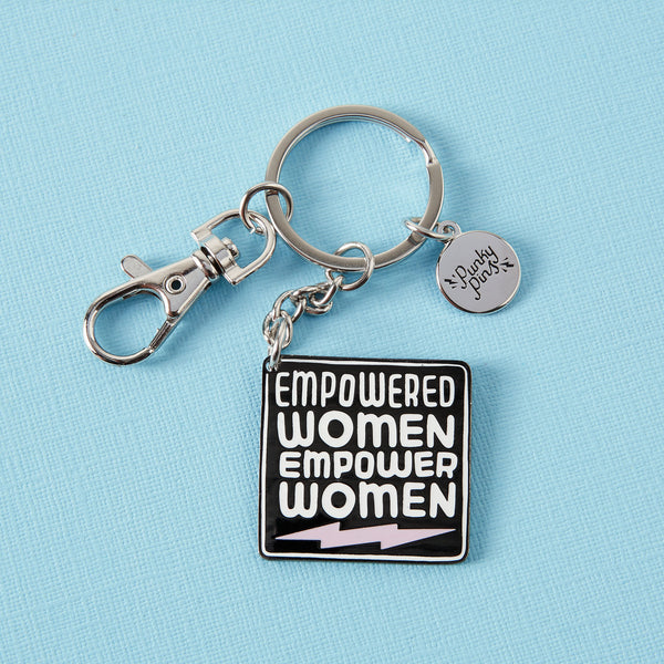 Empowered Women Enamel Keyring