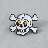 Skull Tattoo Inspired Enamel Pin