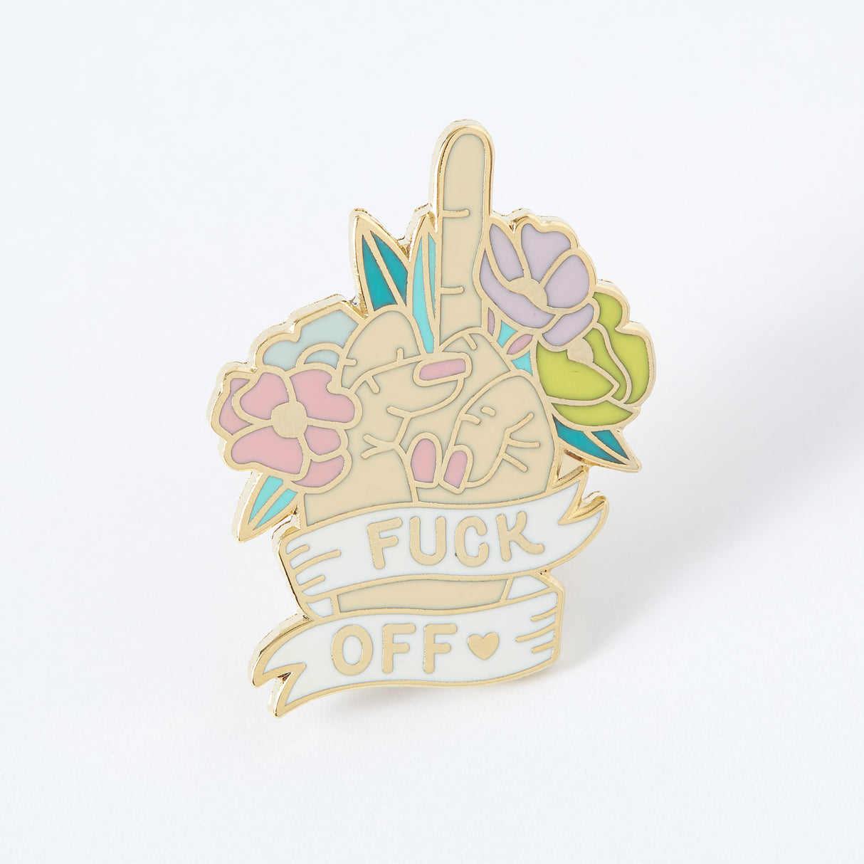 Fuck Off Enamel Pin