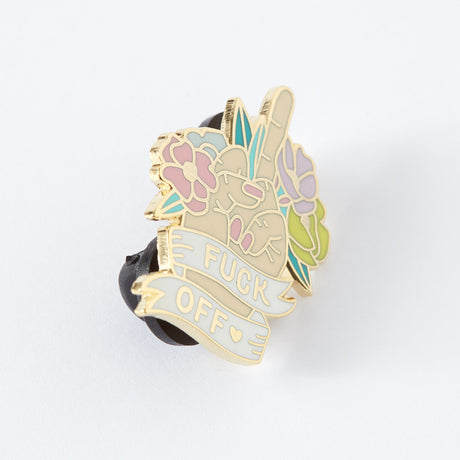 Fuck Off Enamel Pin