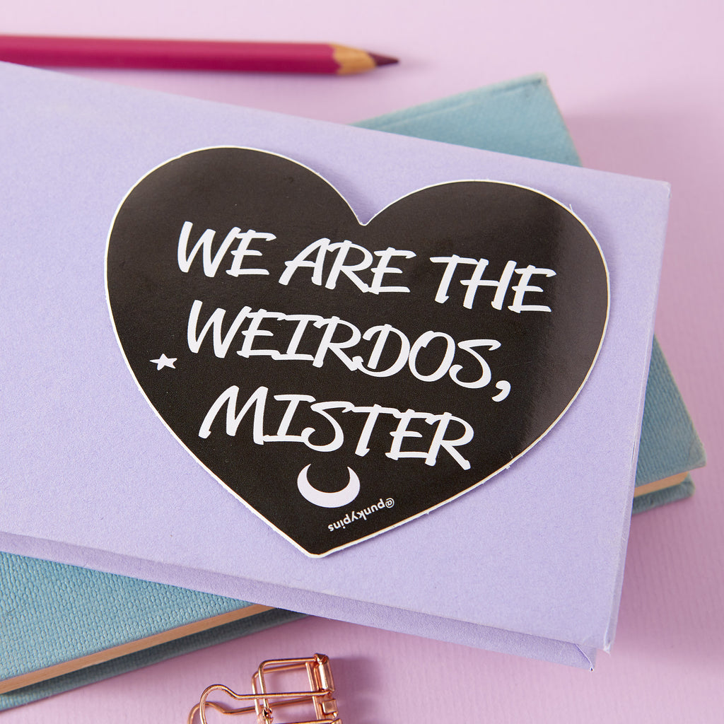 We are the Weirdos Mister Laptop Sticker