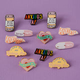 Strong AF Enamel Pin