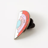 Books, Beer and Burritos Enamel Pin