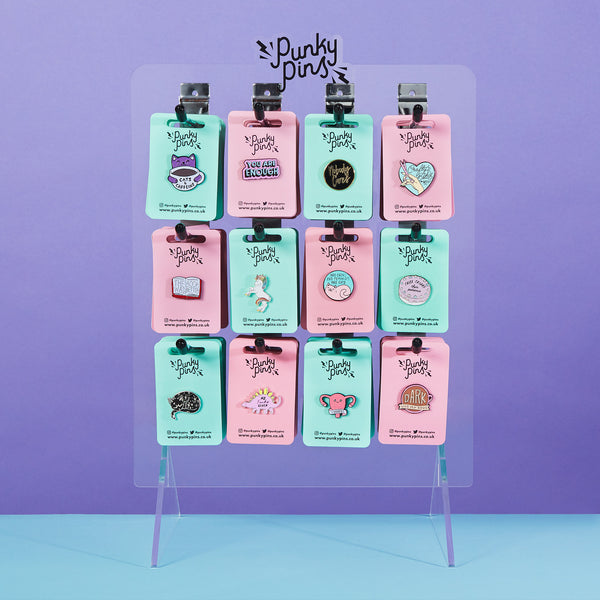 Punky Pins Point of Sale Retail Display