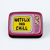 Netflix & Chill Enamel Pin