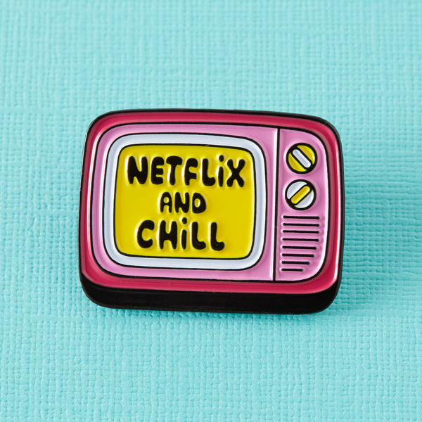 Netflix & Chill Enamel Pin