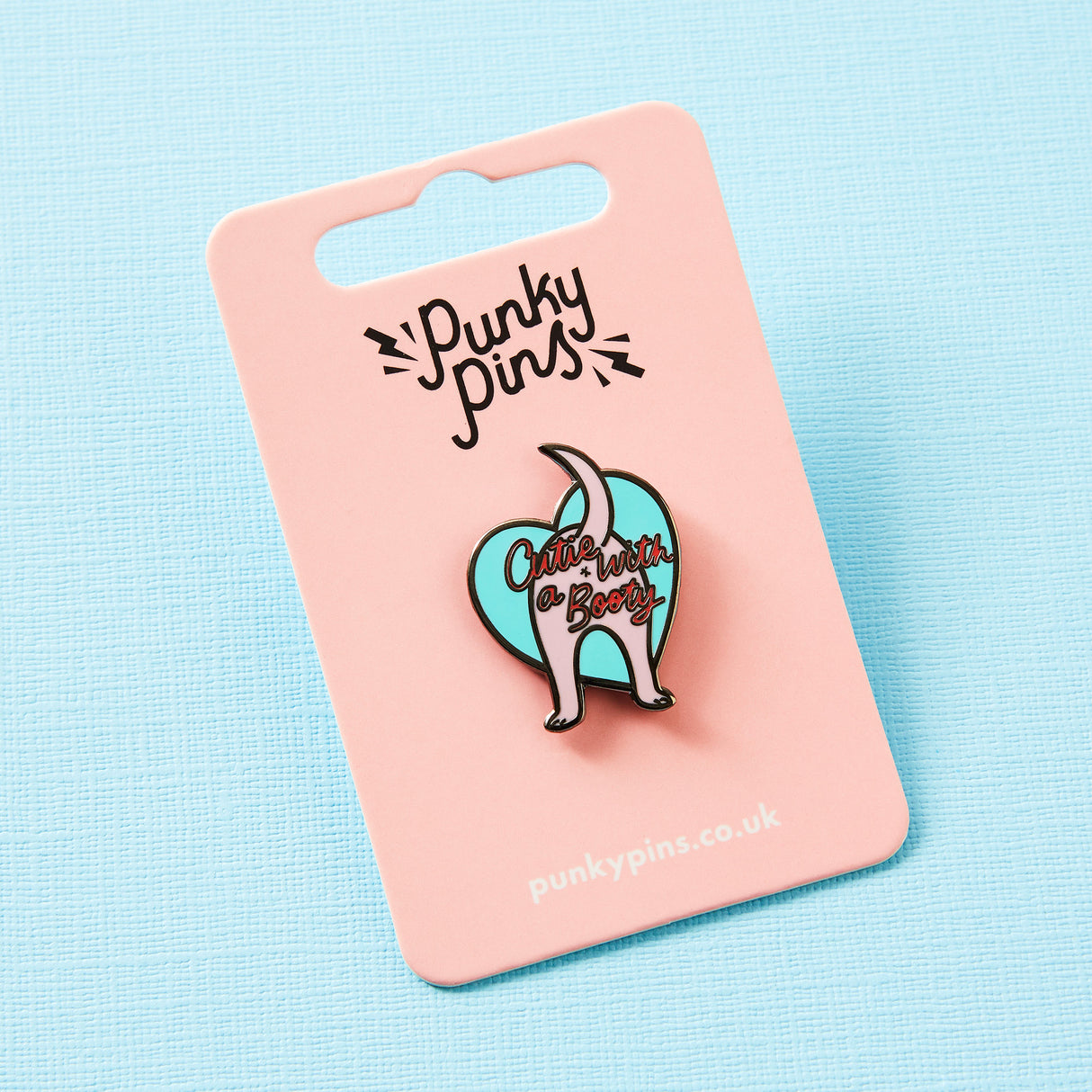 Cutie With A Booty Enamel Pin