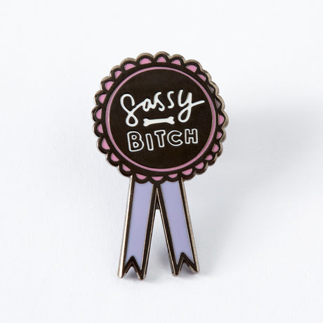 Sassy Bitch Enamel Pin