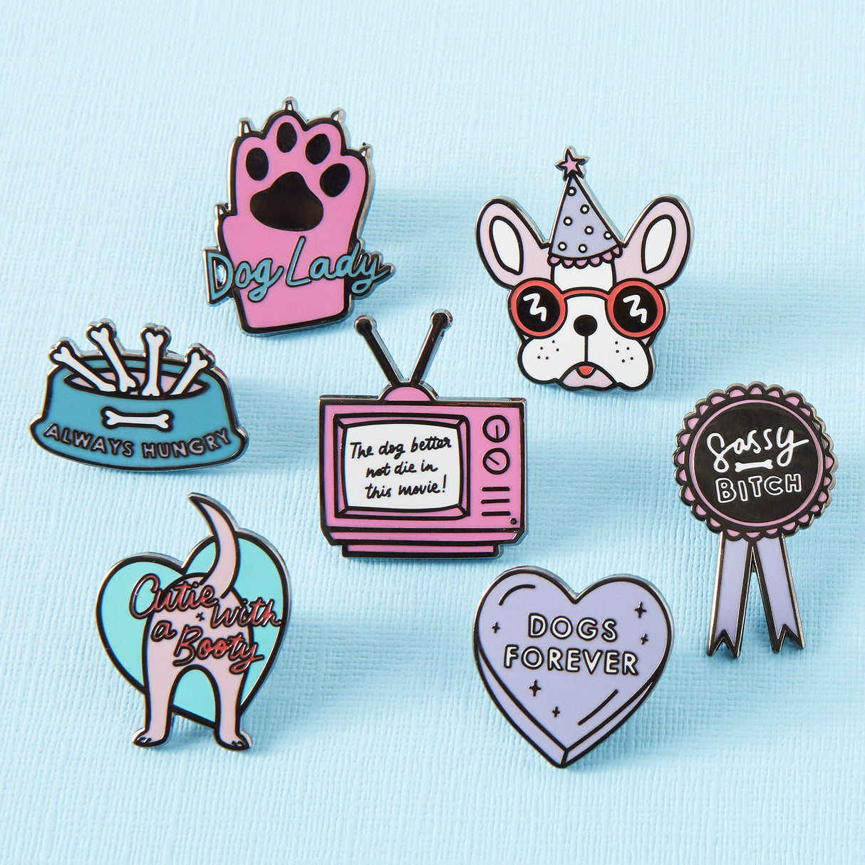 Sassy Bitch Enamel Pin
