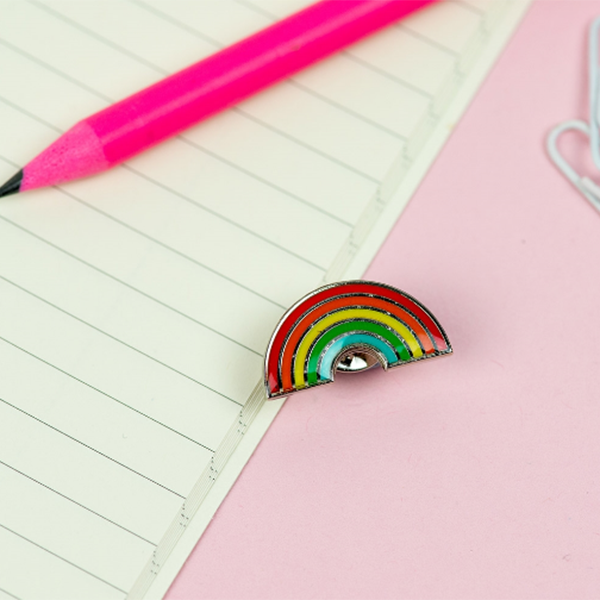 Rainbow Enamel Pin