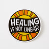Healing Is Not Linear Vinyl Sticker