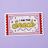 I am the Snack Vinyl Sticker