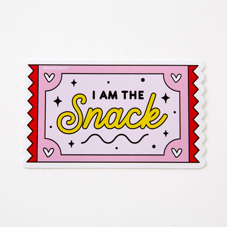 I am the Snack Vinyl Sticker