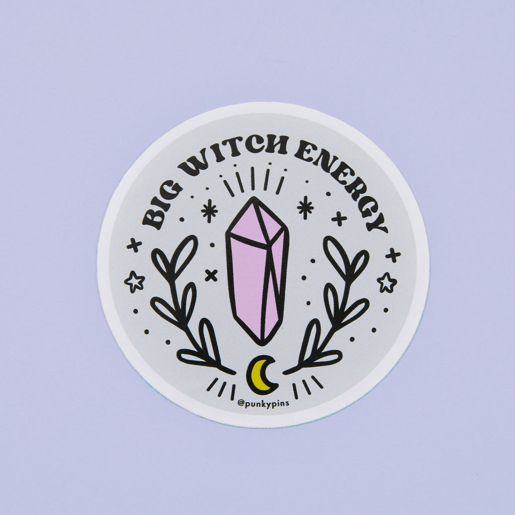 Big Witch Energy Vinyl Sticker