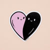 Heart Ghosts Vinyl Sticker