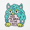 Evil Nostalgic Furby Vinyl Sticker