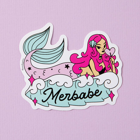 Merbabe Vinyl Sticker