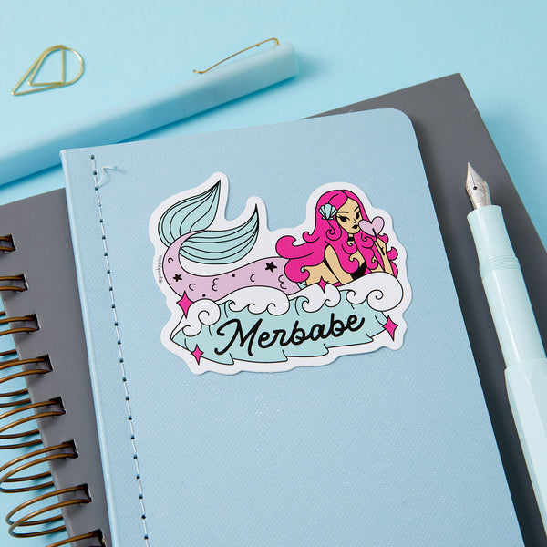 Merbabe Vinyl Sticker