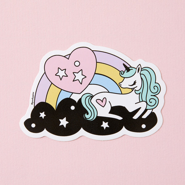 Unicorn Dreams Vinyl Sticker