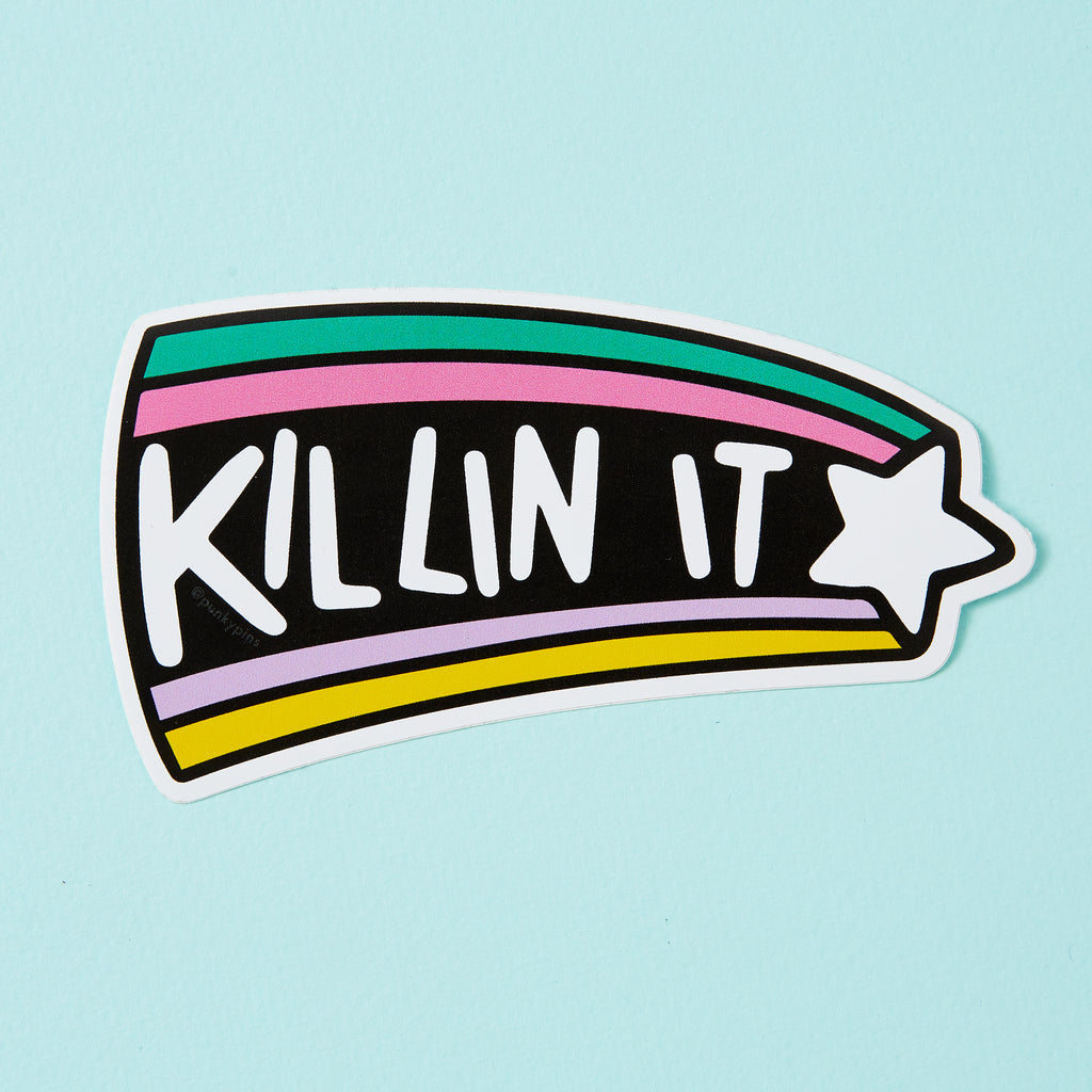 Killin It Vinyl Sticker