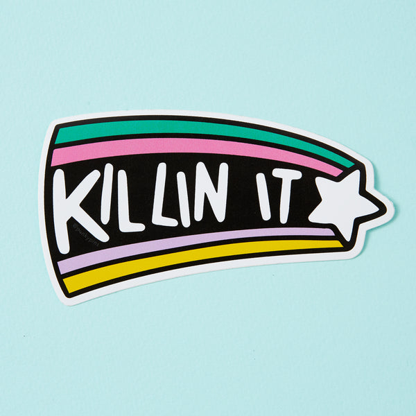 Killin It Vinyl Sticker