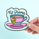 No Drama Vinyl Sticker