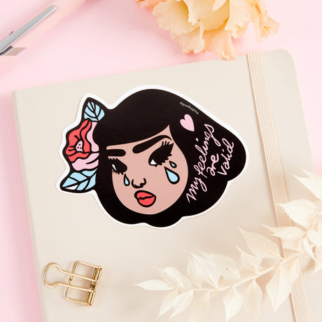 My Feelings Are Valid Vinyl Sticker