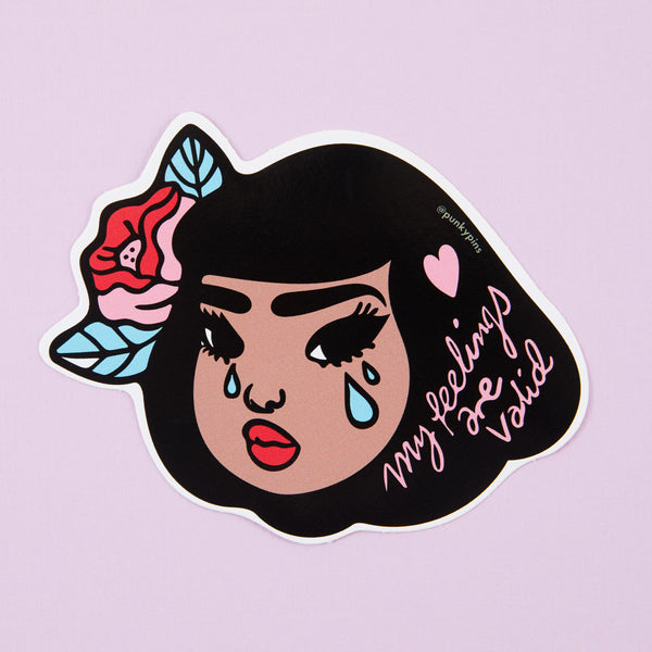 My Feelings Are Valid Vinyl Sticker