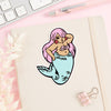 Chubby Mermaid Vinyl Sticker