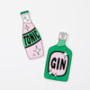 Gin & Tonic 2x Vinyl Sticker Pack