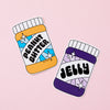 Peanut Butter & Jelly 2x Vinyl Sticker Pack