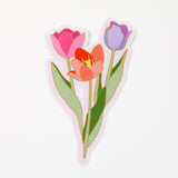Tulip Flowers Vinyl Sticker