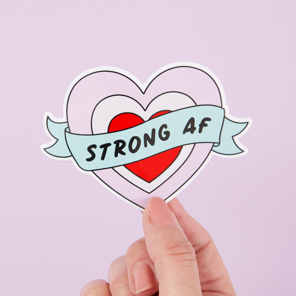 Strong AF Vinyl Sticker