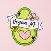 Vegan AF Vinyl Sticker