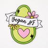 Vegan AF Vinyl Sticker