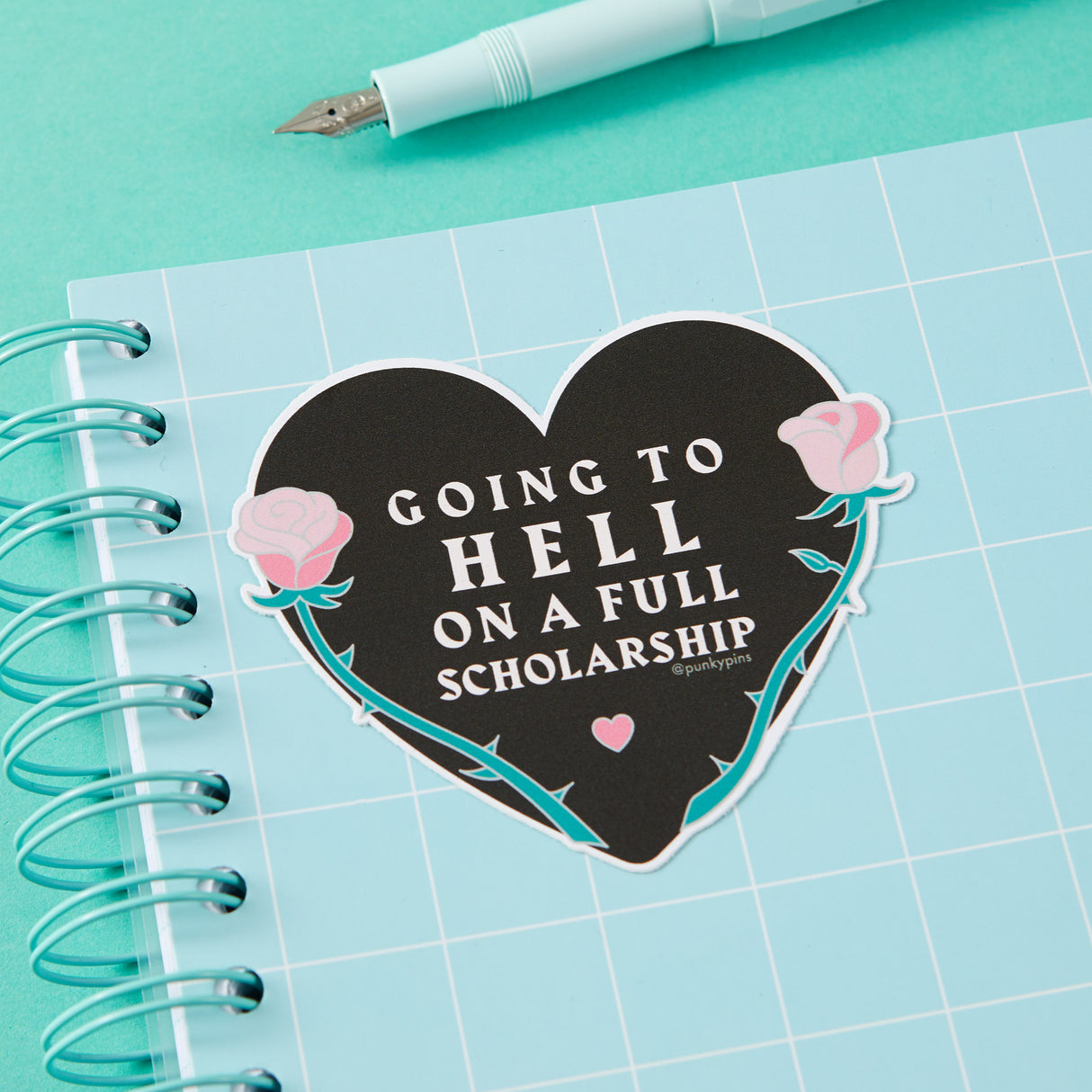 Going To Hell Vinyl Sticker