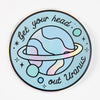 Get Your Head Out Uranus Holographic Sticker