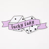 Lucky Lady Vinyl Sticker